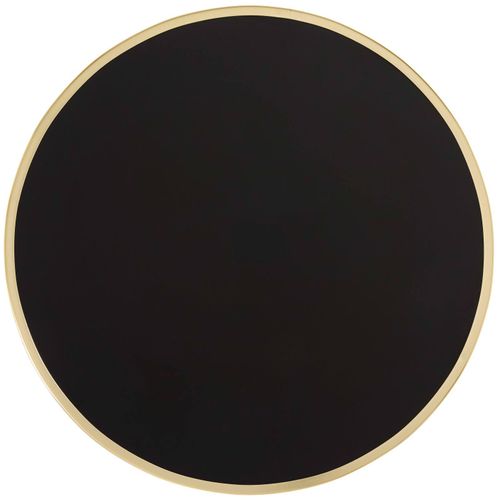 Plateau De Table Contreplaqué Revêtement Stratifié Marbre Noir/doré