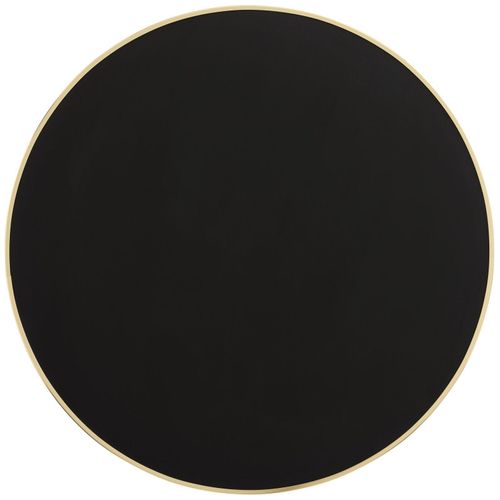 Plateau De Table Rond Terrazzo Avec Cerclage Doré 60 Cm Montmartre