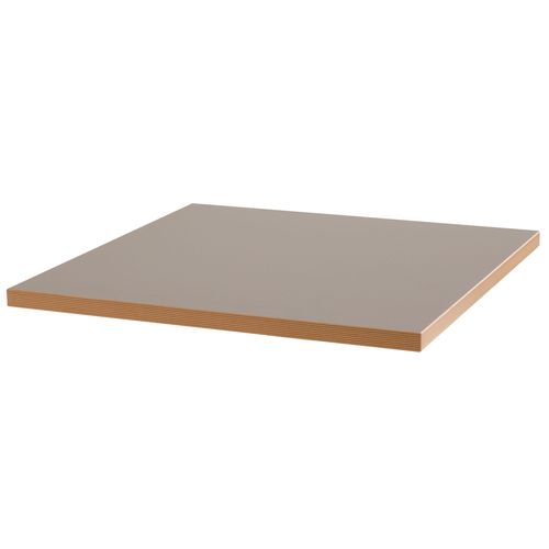 Plateau De Table Carré Taupe 60cm La Villette