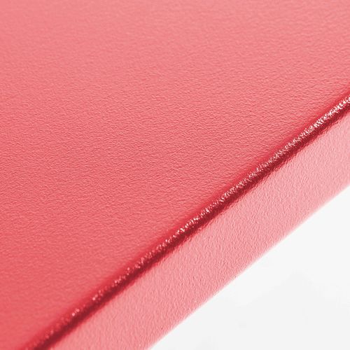 Table Haute De Jardin En Acier Rouge