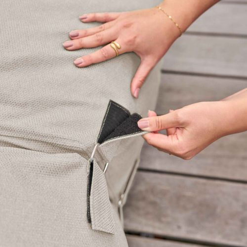 Salon De Jardin Modulable 3 Places Beige Mixi