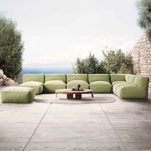 Salon De Jardin Modulable 8 Places Vert Cactus Mixi