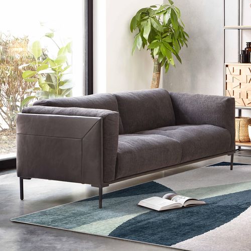 Tapis Chenille Rectangulaire En Polyester à Poils Courts Vert