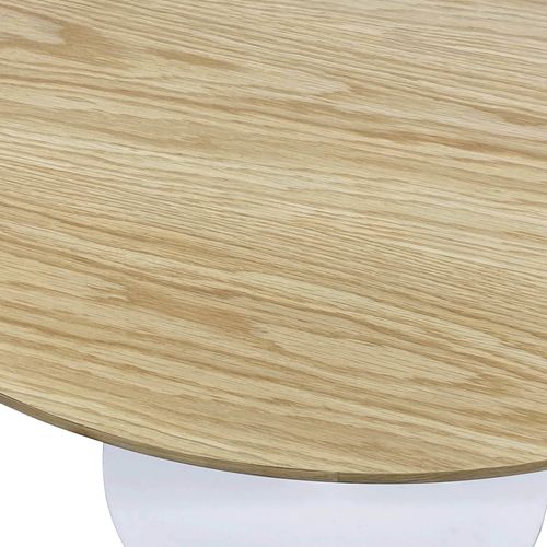 Table à Manger Ronde 4 Personnes D100 Cm Bois