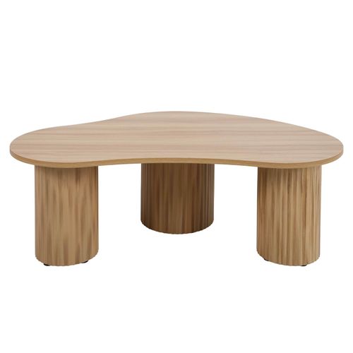 Table Basse Gigogne En Mélaminé Beige