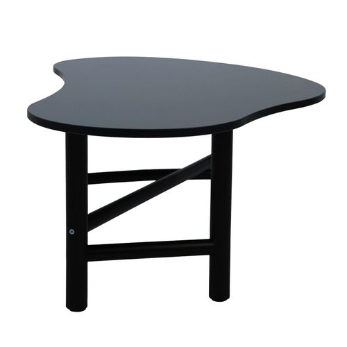 Table Basse Décor Mélaminé Noir