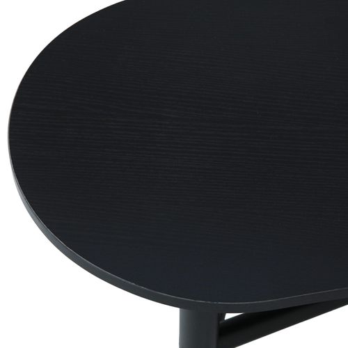 Table Basse Décor Mélaminé Noir