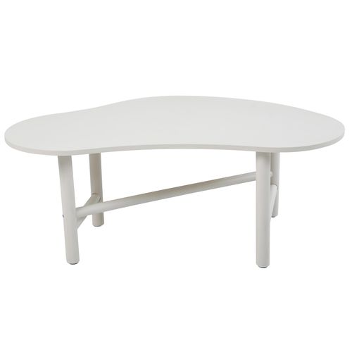 Table Basse Décor Mélaminé Écru