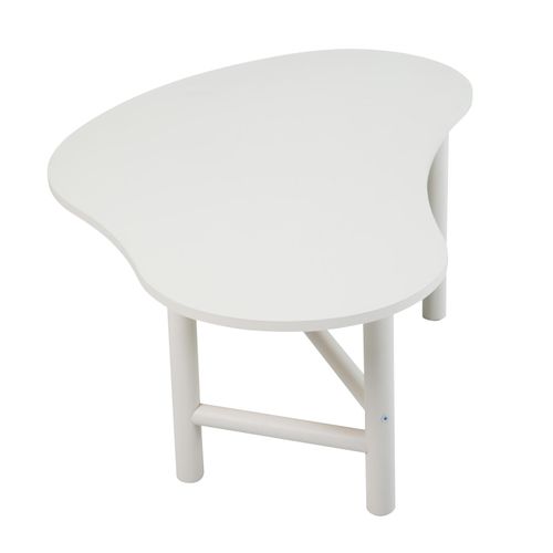 Table Basse Décor Mélaminé Écru