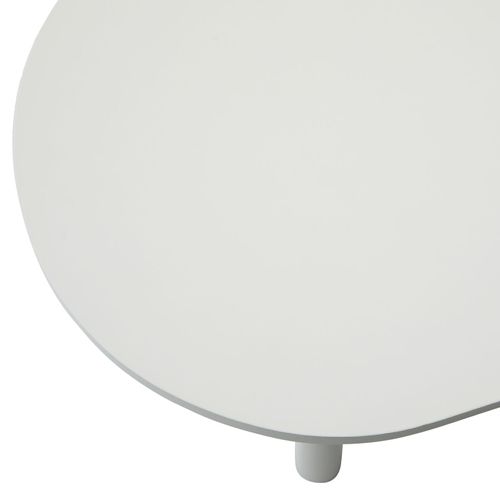 Table Basse Décor Mélaminé Écru