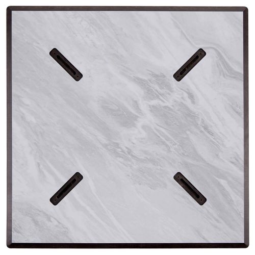 Table à Manger En Hpl Avec Revêtement Mélaminé, Opera Beige - Opera