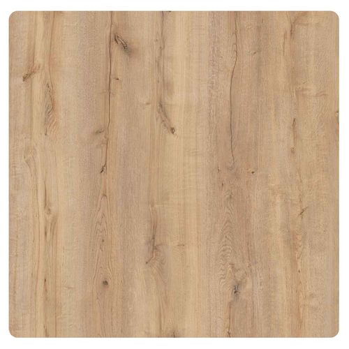 Plateau De Table Stratifié 60x60 Cm Chêne Brut Opera