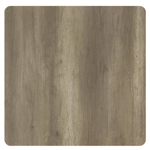 Plateau De Table Stratifié 60x60 Cm Chêne Fumé  Opera