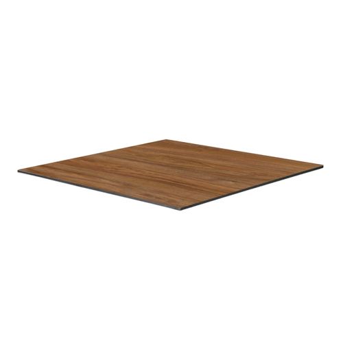 Plateau De Table Stratifié 60x60 Cm Bois Ambré  Opera