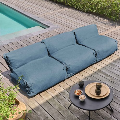 Salon De Jardin Modulable 3 Places Bleu Pacific Mixi