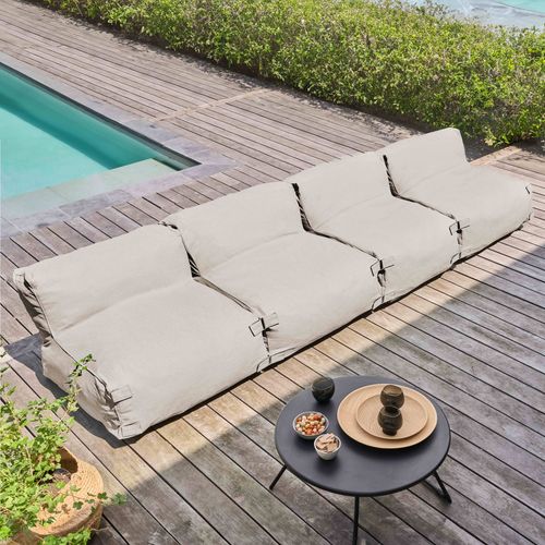 Salon De Jardin Modulable 4 Places Beige Mixi