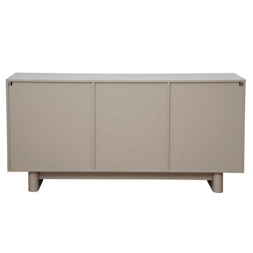 Buffet Moderne Rectangulaire L160 Cm Beige