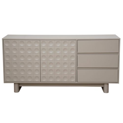 Buffet Moderne Rectangulaire L160 Cm Beige