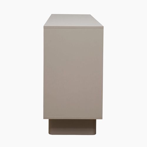 Buffet Moderne Rectangulaire L160 Cm Beige