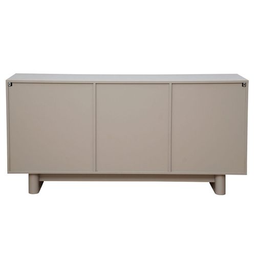 Buffet Moderne Rectangulaire L160 Cm Beige Octave