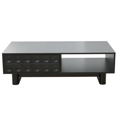 Table Basse Rectangulaire L120 Cm Noir