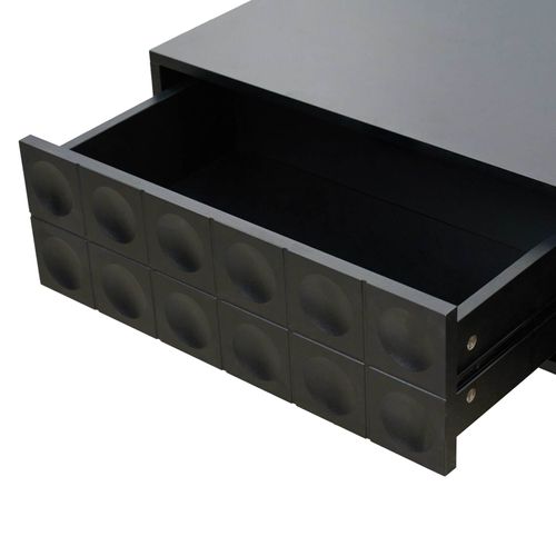 Table Basse Rectangulaire L120 Cm Noir