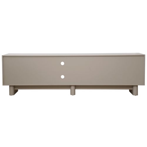 Meuble TV Rectangulaire 3 Portes L200 Cm Beige