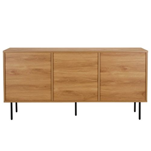 Buffet 3 Portes Scandinave Rectangulaire L150 Cm Bois