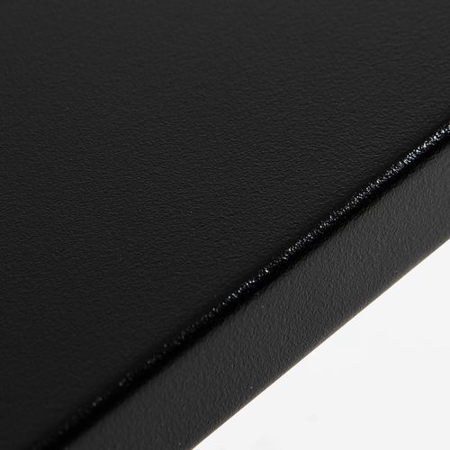 Table De Jardin Carrée En Métal Noir 70cm  Palavas