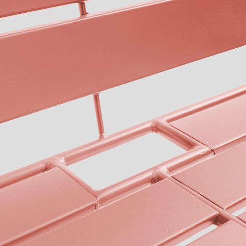 Salon De Jardin 4 Places En Métal Argile Palavas