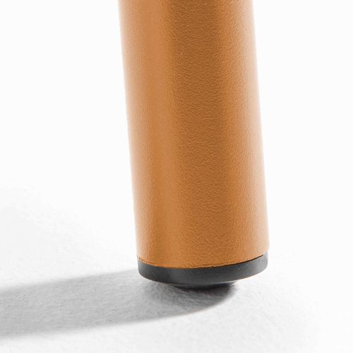 Table De Jardin Carrée En Métal Caramel 70cm Palavas