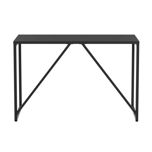 Bureau Moderne L120 Cm En Métal Noir