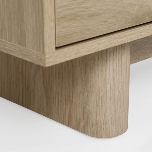 Meuble TV 120 Cm Scandinave Bois Clair