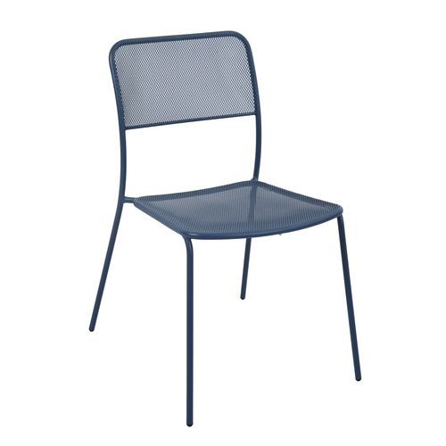Ensemble Table Et 6 Fauteuils De Jardin Bleu