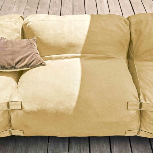 Fauteuil De Jardin Pour Canapé Modulable Jaune Clair Mixi