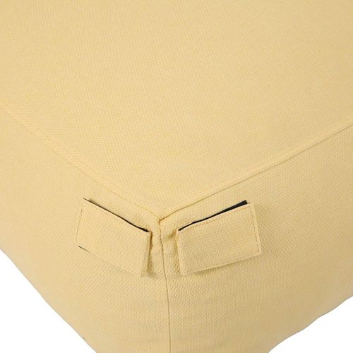 Fauteuil D'angle Pour Canapé Modulable Jaune Clair Mixi