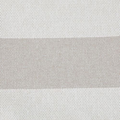 Pouf Rayé Pour Salon De Jardin Modulable Beige Mixi