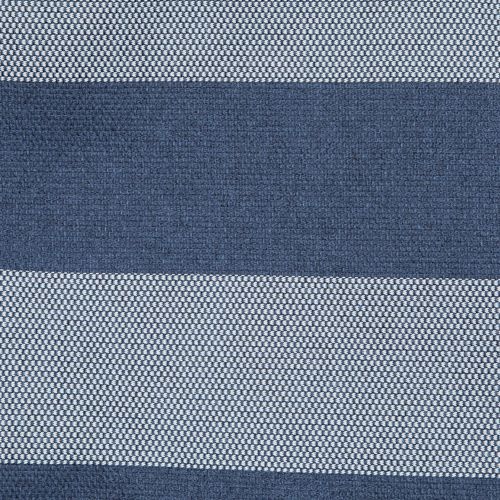 Pouf Rayé Pour Salon De Jardin Modulable Bleu Pacific Mixi