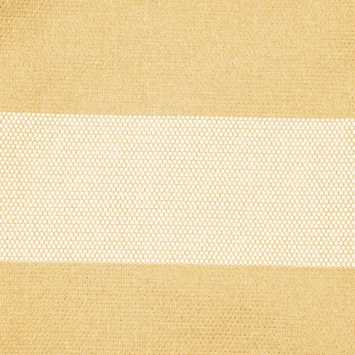 Pouf Rayé Pour Salon De Jardin Modulable Jaune Clair Mixi