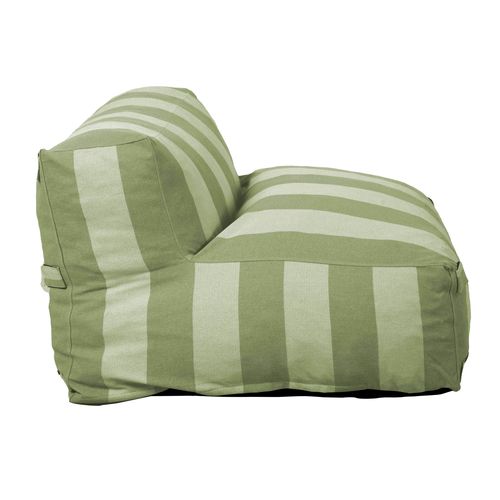 Fauteuil De Jardin Rayé Pour Canapé Modulable Vert Cactus Mixi