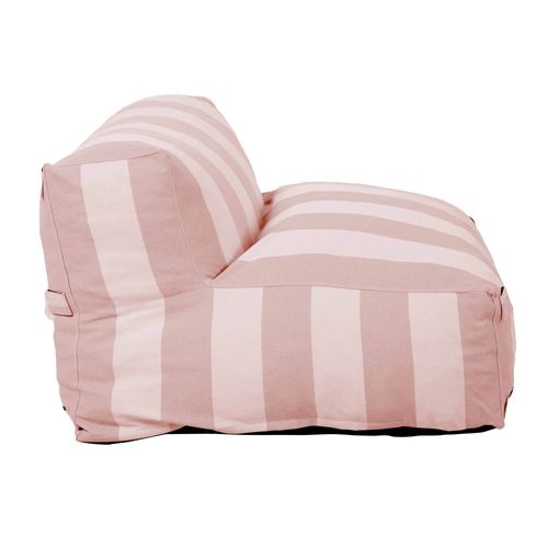 Fauteuil De Jardin Rayé Pour Canapé Modulable Rose Poudré Mixi