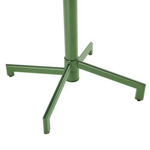 Table De Jardin Carrée Bistrot Avec Plateau Rabattable Vert Cactus Palavas