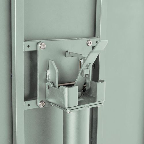 Table De Jardin Carrée Bistrot Avec Plateau Rabattable Vert Sauge Palavas