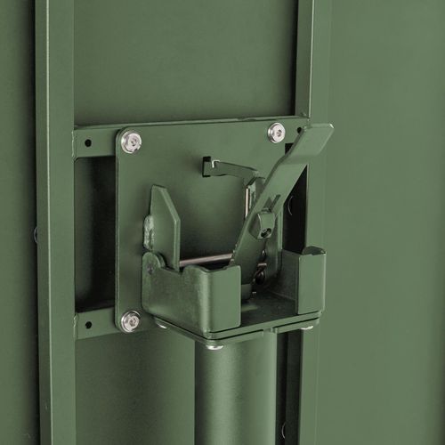 Table De Jardin Ronde Bistrot Avec Plateau Rabattable Vert Cactus Palavas