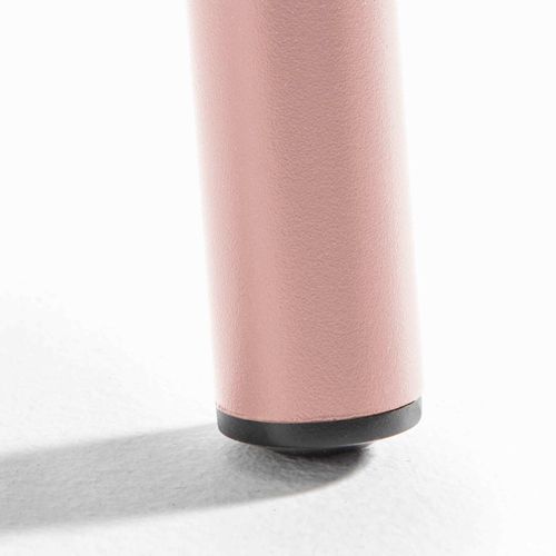 Ensemble Table De Jardin Et 8 Fauteuils En Métal Rose Poudré Palavas