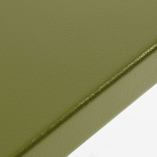 Ensemble Table De Jardin En Métal Et 4 Chaises Vert Kaki Palavas