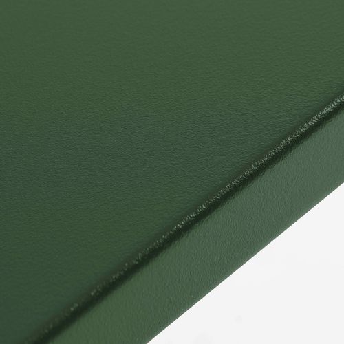 Ensemble Table De Jardin Carrée Et 2 Fauteuils Acier Vert Forêt Palavas