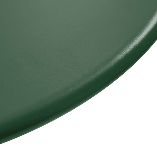 Ensemble Table De Jardin Et 2 Chaises En Métal Vert Forêt Palavas
