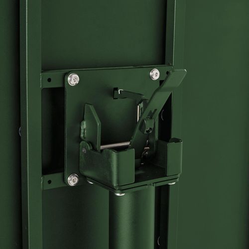 Ensemble Table De Jardin Et 2 Chaises En Métal Vert Forêt Palavas