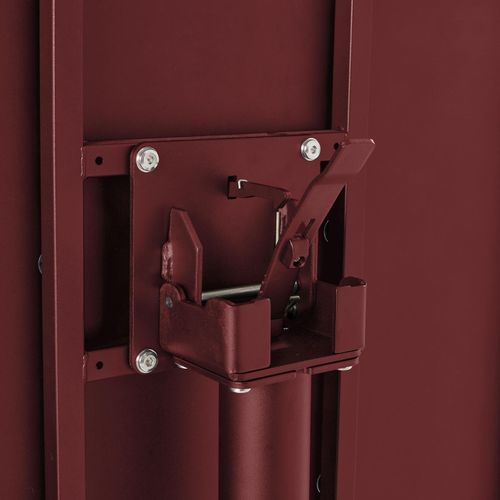 Ensemble Table De Jardin Et 2 Chaises En Métal Pourpre Palavas